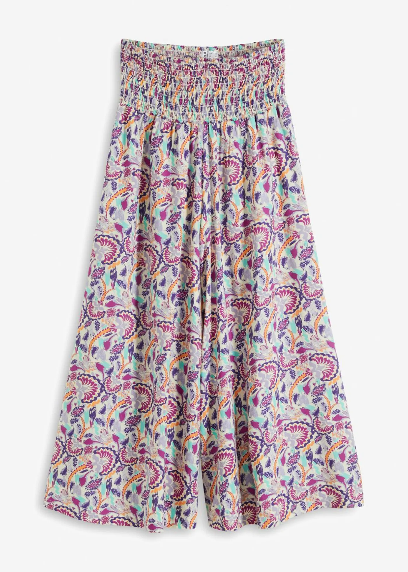 Online Pantalón Palazzo de viscosa fluida Mujer Pantalones|Tallas Pequeñas