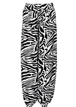 Sale Pantalón Palazzo de viscosa fluida Mujer Pantalones