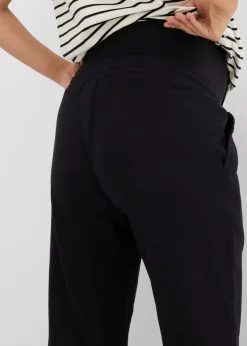 New Pantalón premamá de lino con pernera recta Mujer Premamá