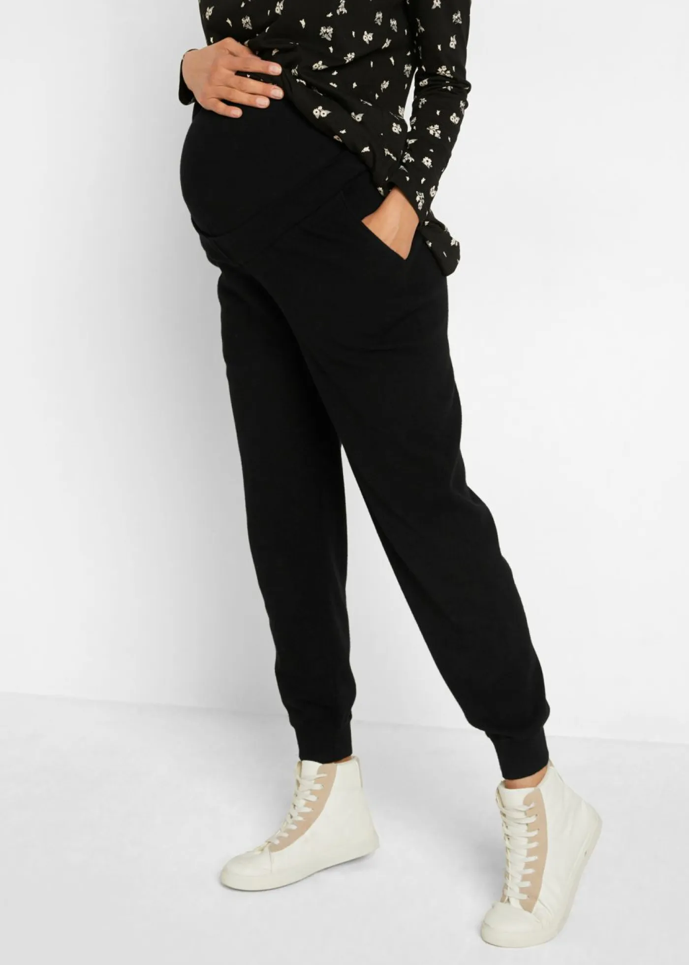 New Pantalón premamá de punto fino Mujer Premamá