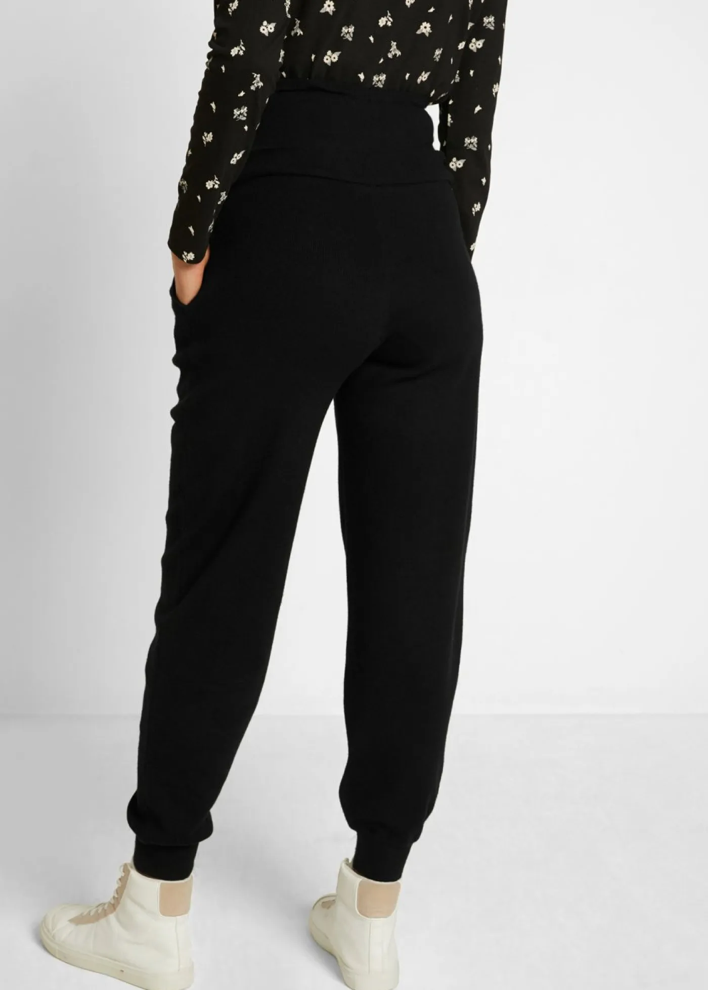 New Pantalón premamá de punto fino Mujer Premamá