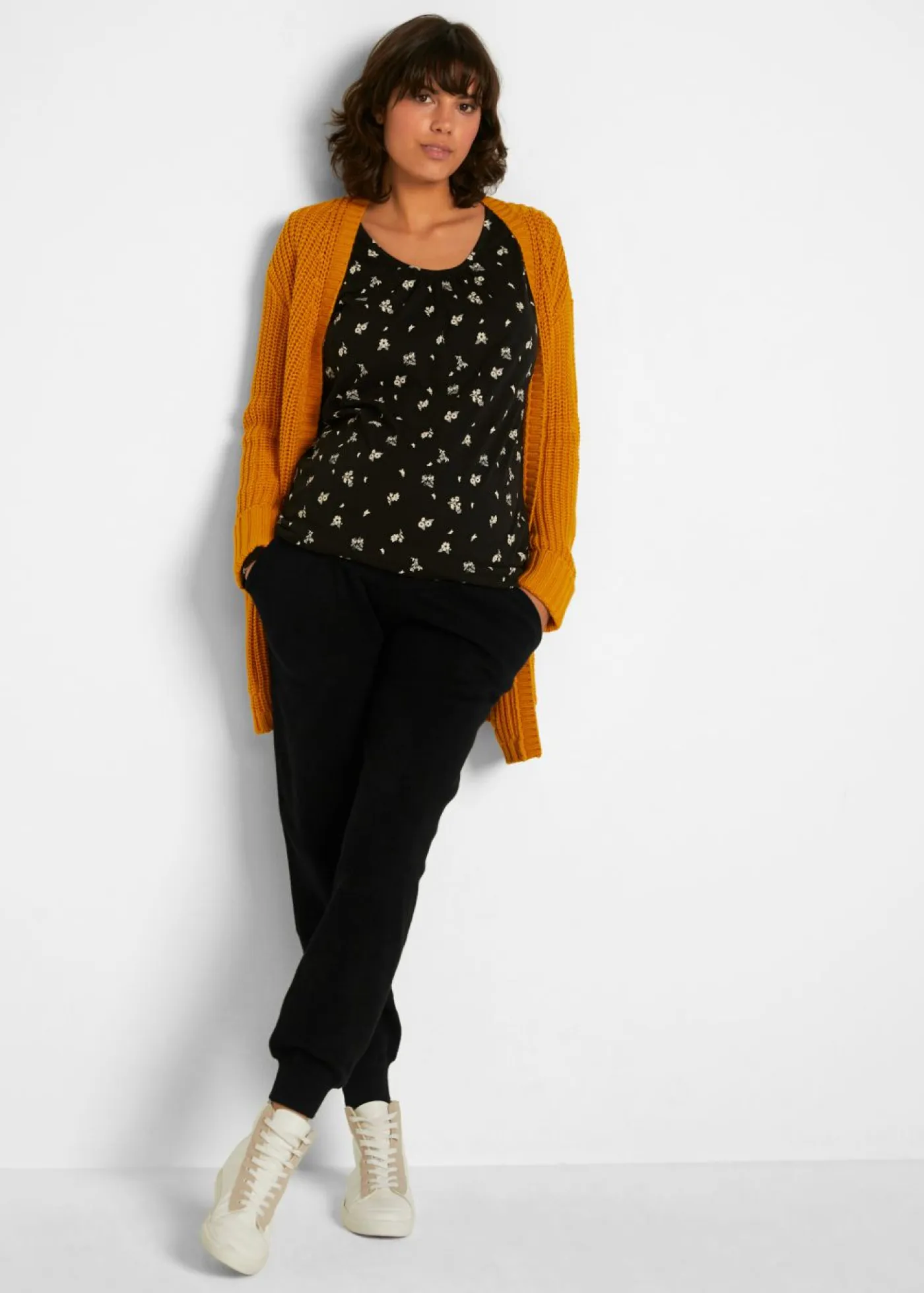 New Pantalón premamá de punto fino Mujer Premamá