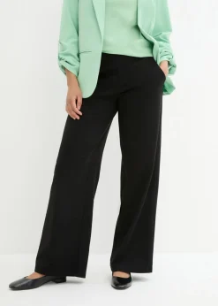 Pantalón Punto di Roma con cintura cómoda Mujer Pantalones
