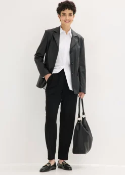 Sale Pantalón sin cierre con ribete Mujer Pantalones