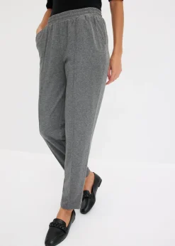 Discount Pantalón sin cierre con ribete Mujer Pantalones