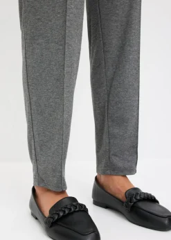 Discount Pantalón sin cierre con ribete Mujer Pantalones