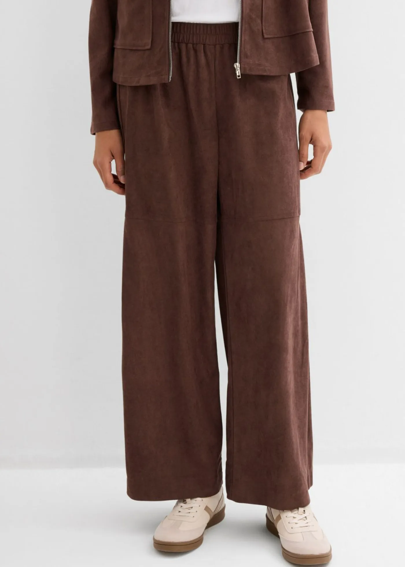 Online Pantalón sin cierre de ante sintético Mujer Pantalones