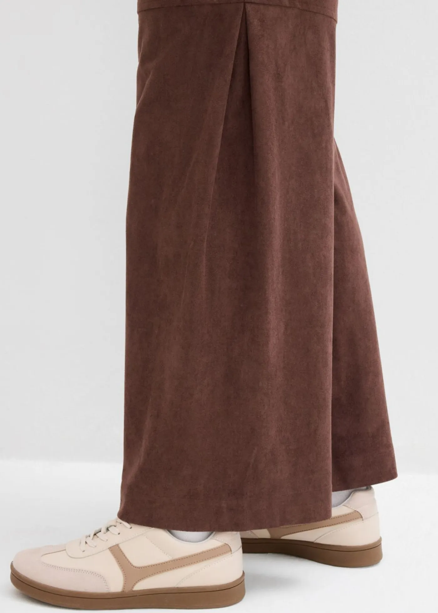Online Pantalón sin cierre de ante sintético Mujer Pantalones