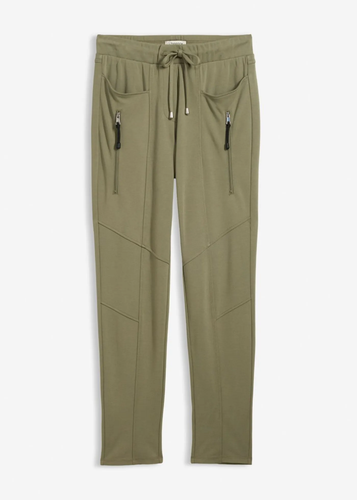 Outlet Pantalón sin cierre de cómodo tejido Punto di Roma Mujer Pantalones|Novedades