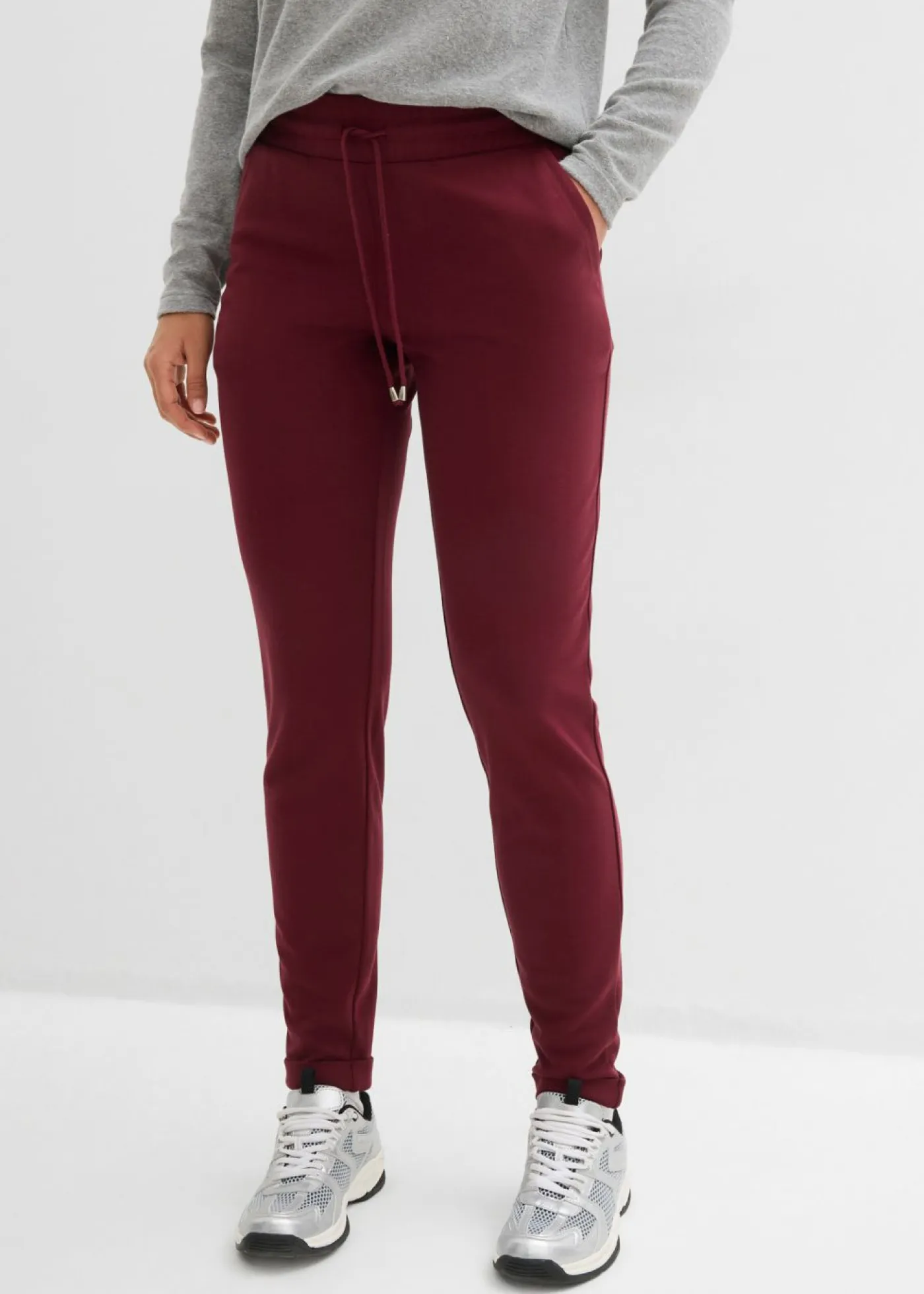 Sale Pantalón sin cierre de mezcla de viscosa Mujer Pantalones|Novedades