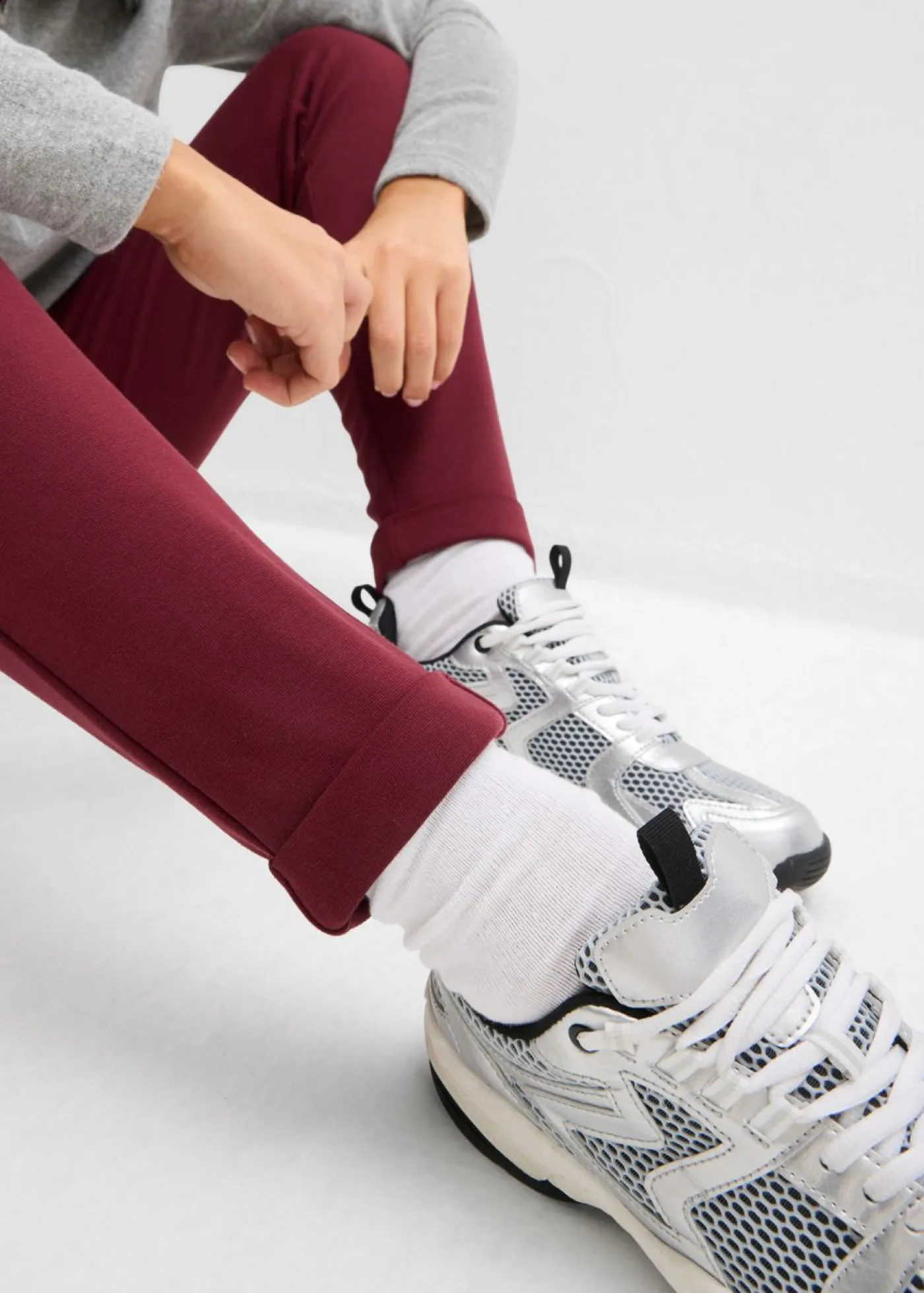 Sale Pantalón sin cierre de mezcla de viscosa Mujer Pantalones|Novedades