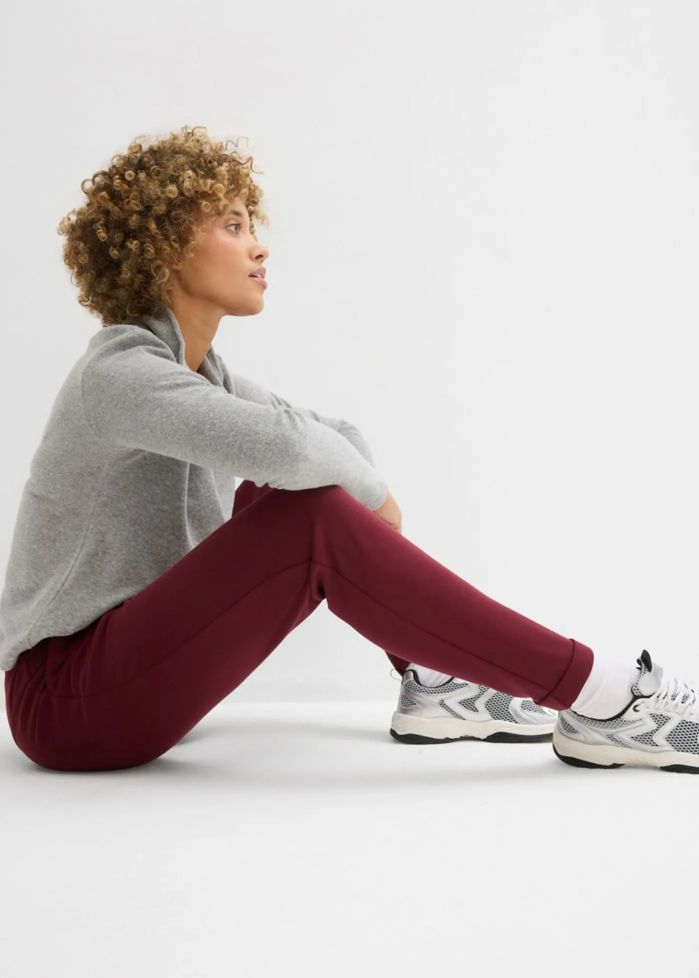 Sale Pantalón sin cierre de mezcla de viscosa Mujer Pantalones|Novedades