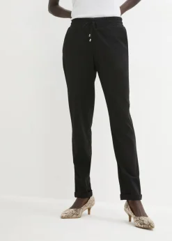 Clearance Pantalón sin cierre de mezcla de viscosa Mujer Pantalones|Novedades