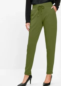 Sale Pantalón sin cierre de mezcla de viscosa Mujer Pantalones|Novedades