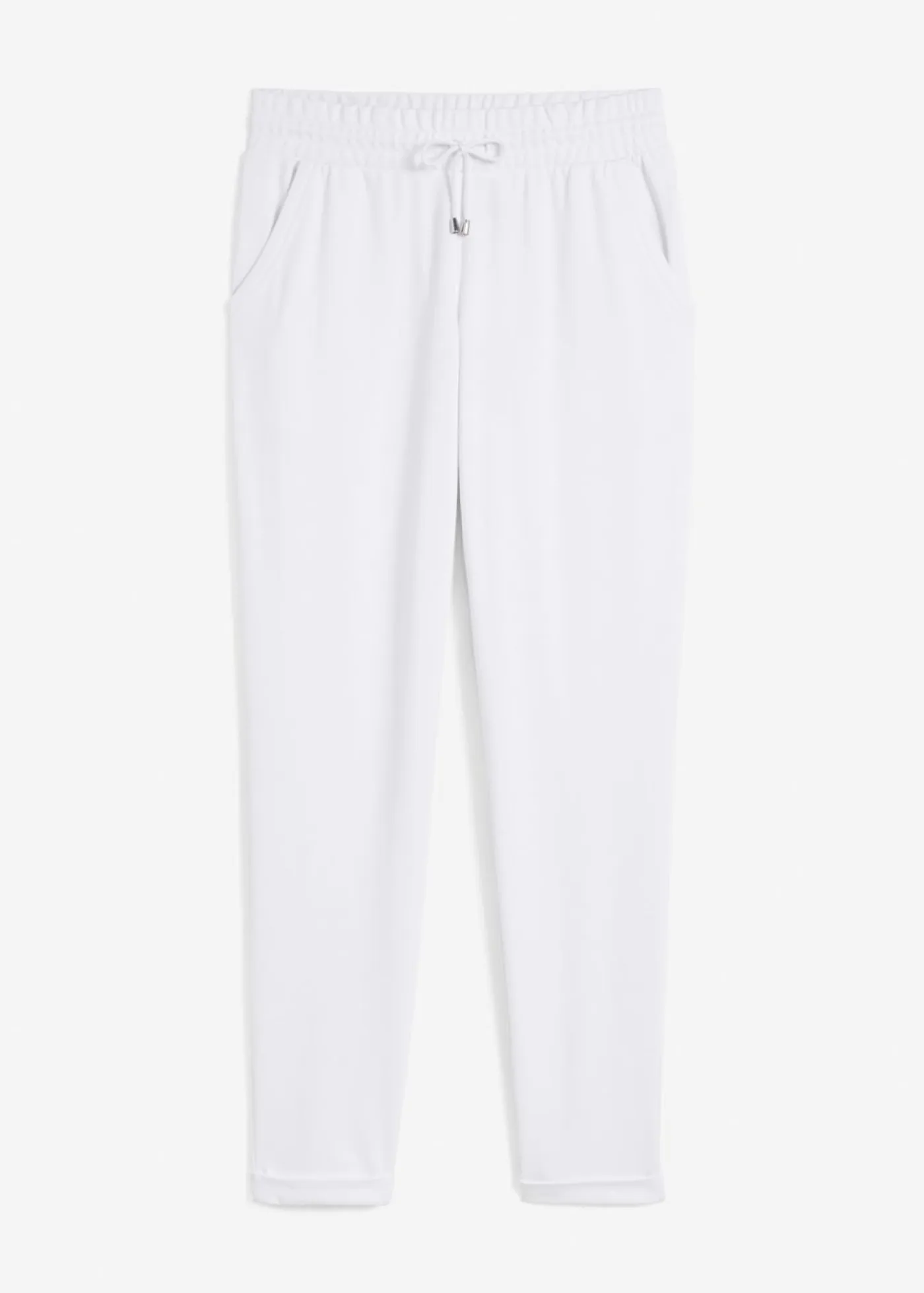 Online Pantalón sin cierre de mezcla de viscosa Mujer Pantalones|Novedades