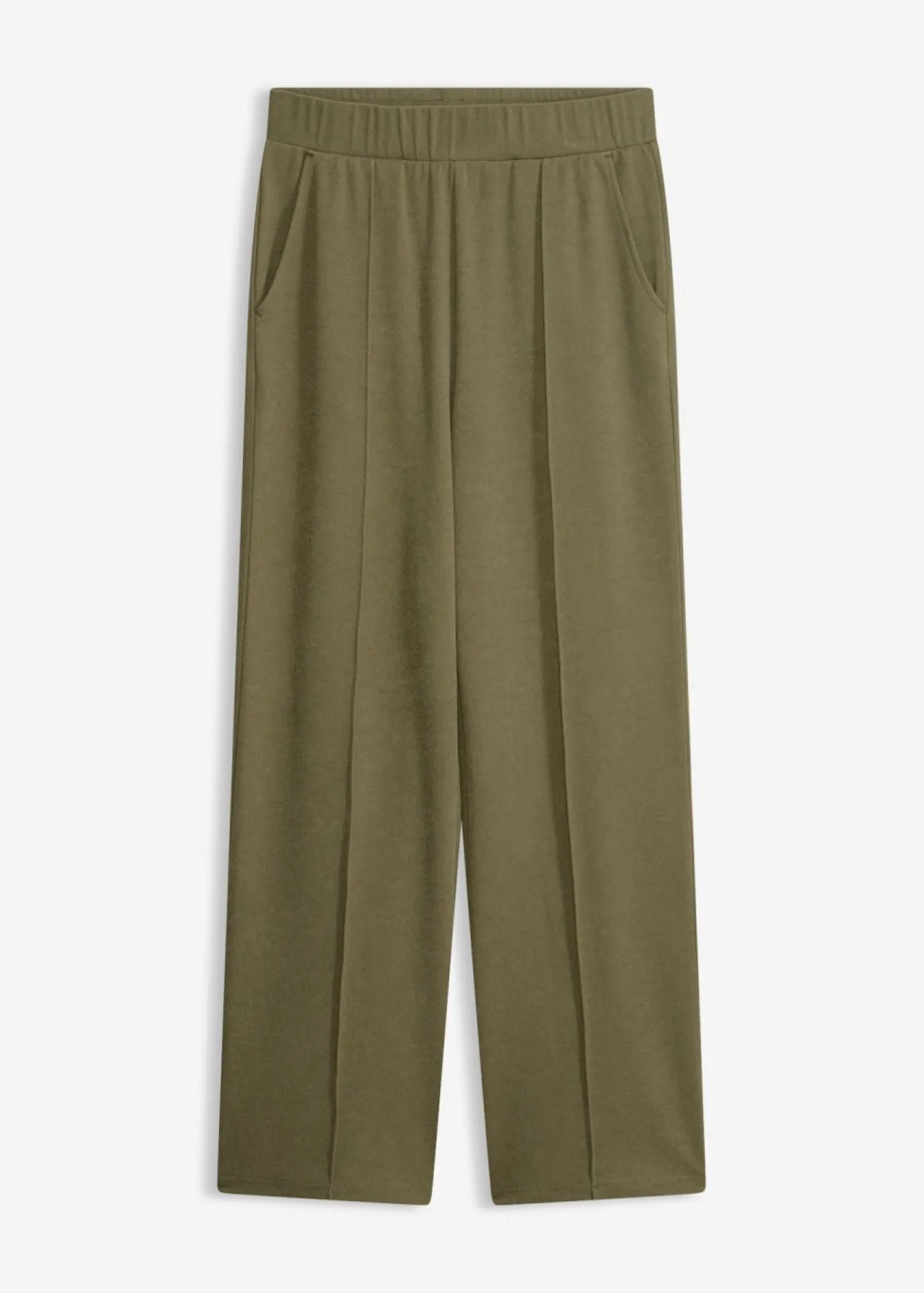 Discount Pantalón sin cierre de tejido interlock resistente Mujer Pantalones|Novedades