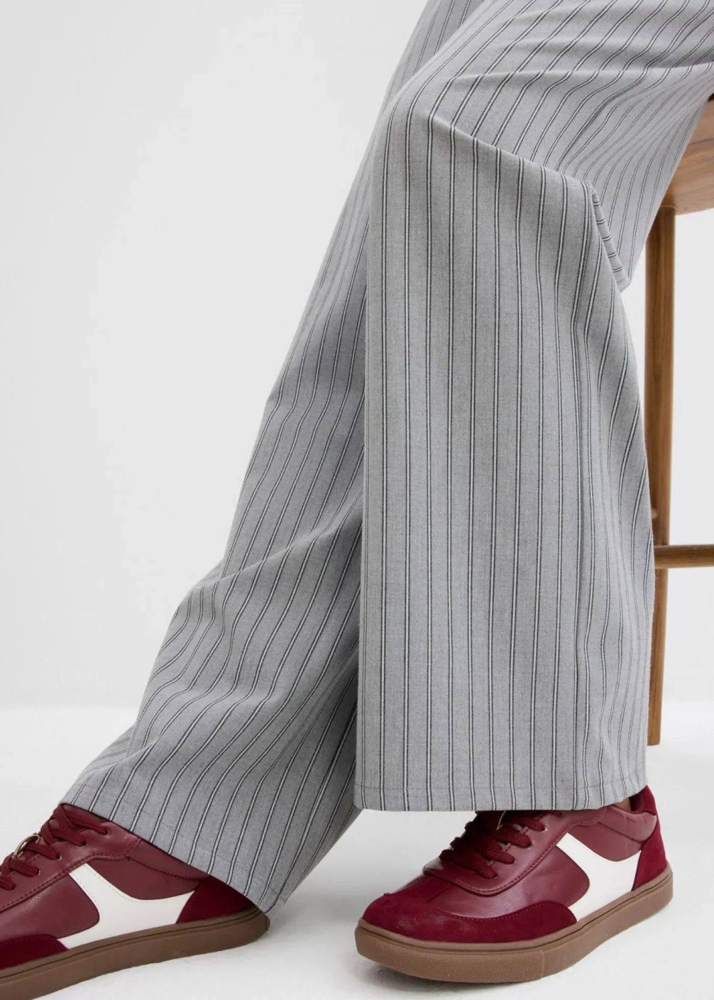 Sale Pantalón sin cierre de tejido fluido Mujer Pantalones|Novedades