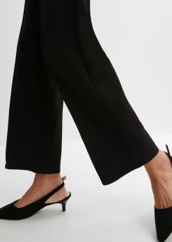Sale Pantalón sin cierre de tejido interlock resistente Mujer Pantalones|Novedades