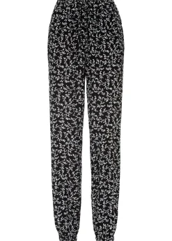 Outlet Pantalón sin cierre de viscosa pura Mujer Pantalones