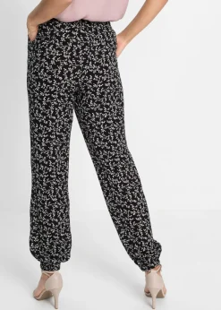 Outlet Pantalón sin cierre de viscosa pura Mujer Pantalones