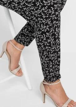 Outlet Pantalón sin cierre de viscosa pura Mujer Pantalones
