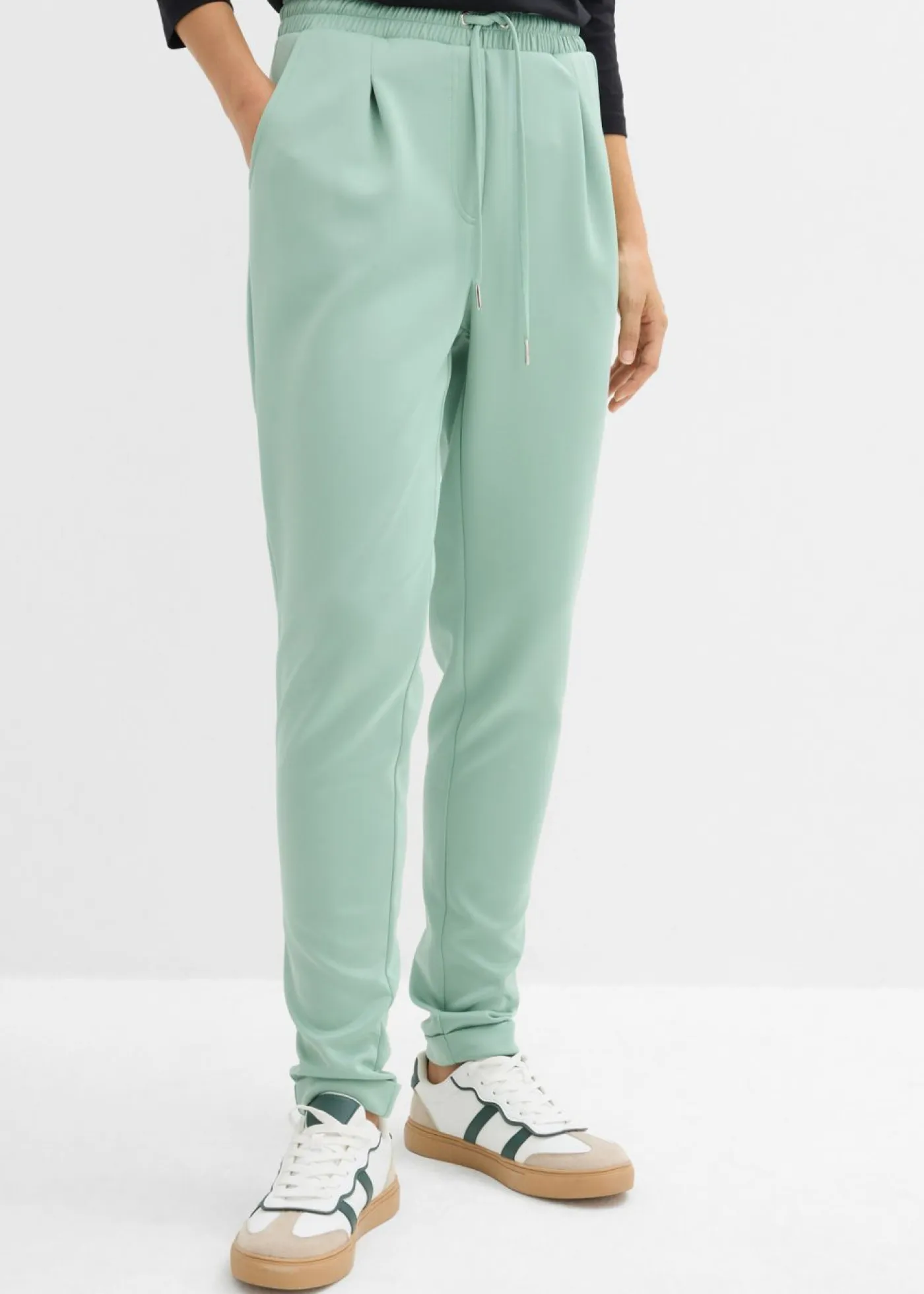 New Pantalón tipo chino de neopreno Mujer Básicos|Pantalones