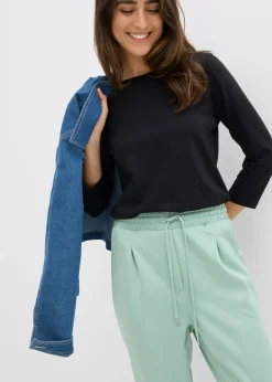 New Pantalón tipo chino de neopreno Mujer Básicos|Pantalones