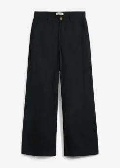 Sale Pantalón tobillero de algodón puro Mujer Pantalones