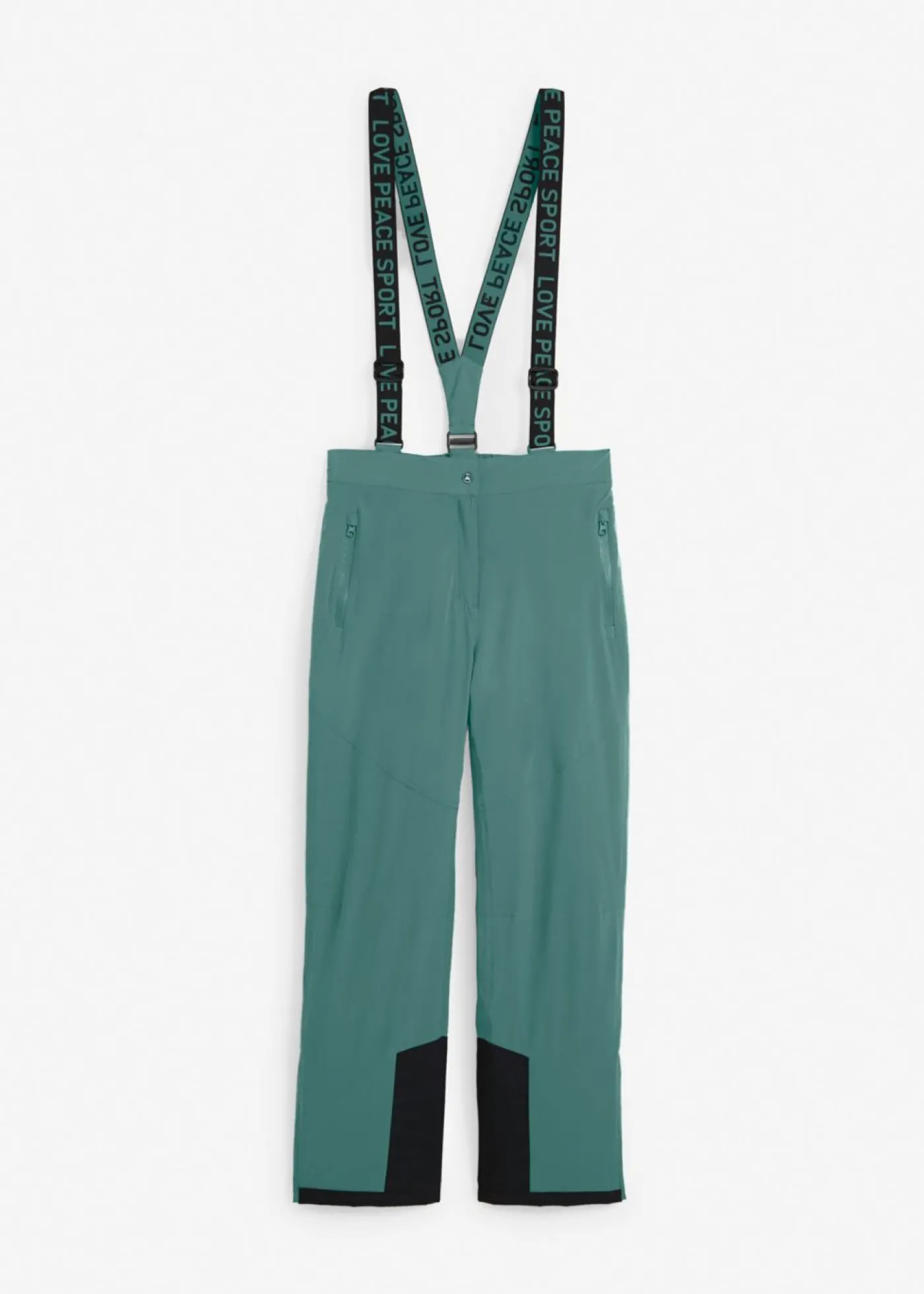 Outlet Pantalón térmico funcional de esquí con tirantes desmontables, material impermeable y corte recto Mujer Ropa Térmica|Ropa Para El Aire Libre