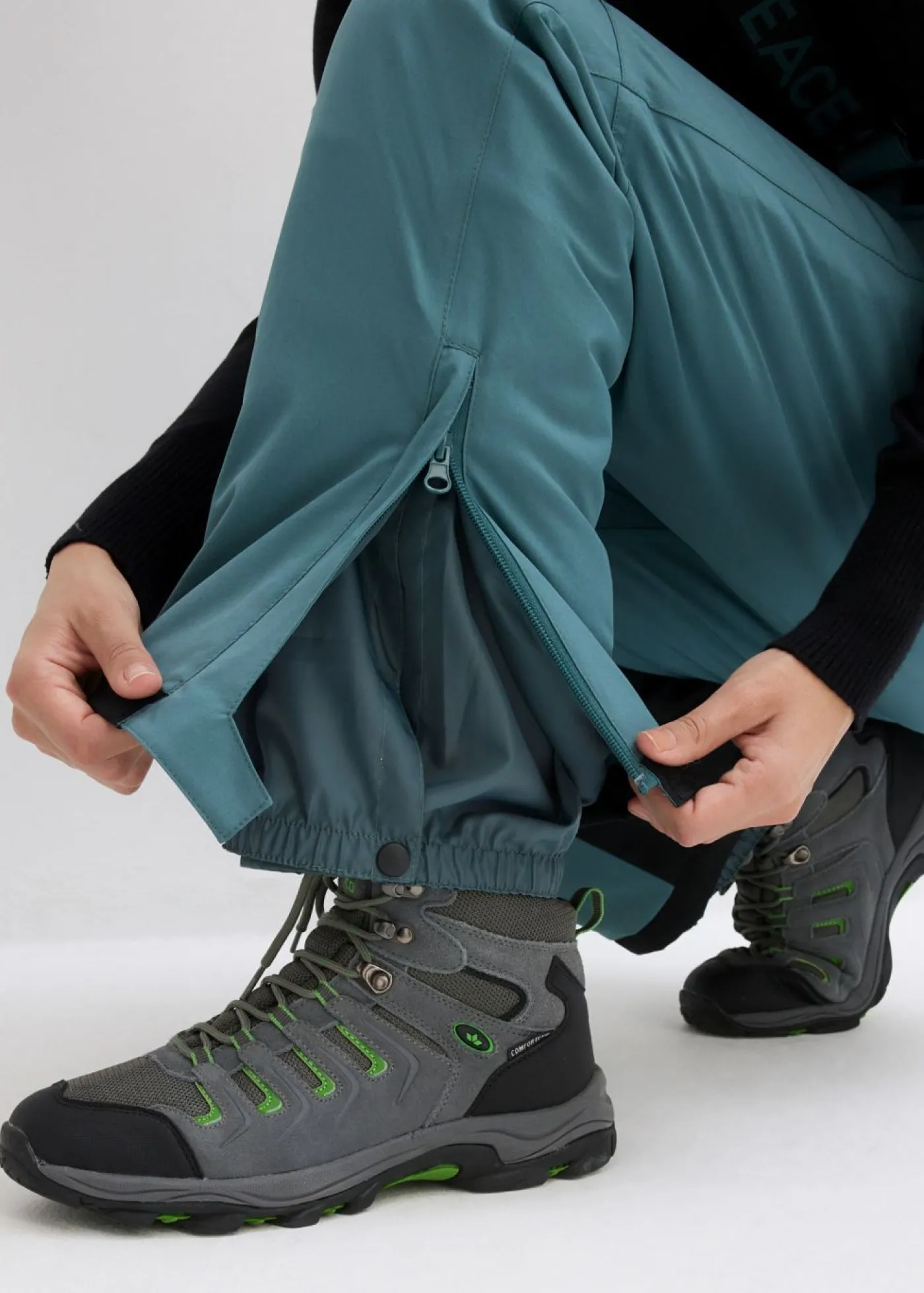 Outlet Pantalón térmico funcional de esquí con tirantes desmontables, material impermeable y corte recto Mujer Ropa Térmica|Ropa Para El Aire Libre