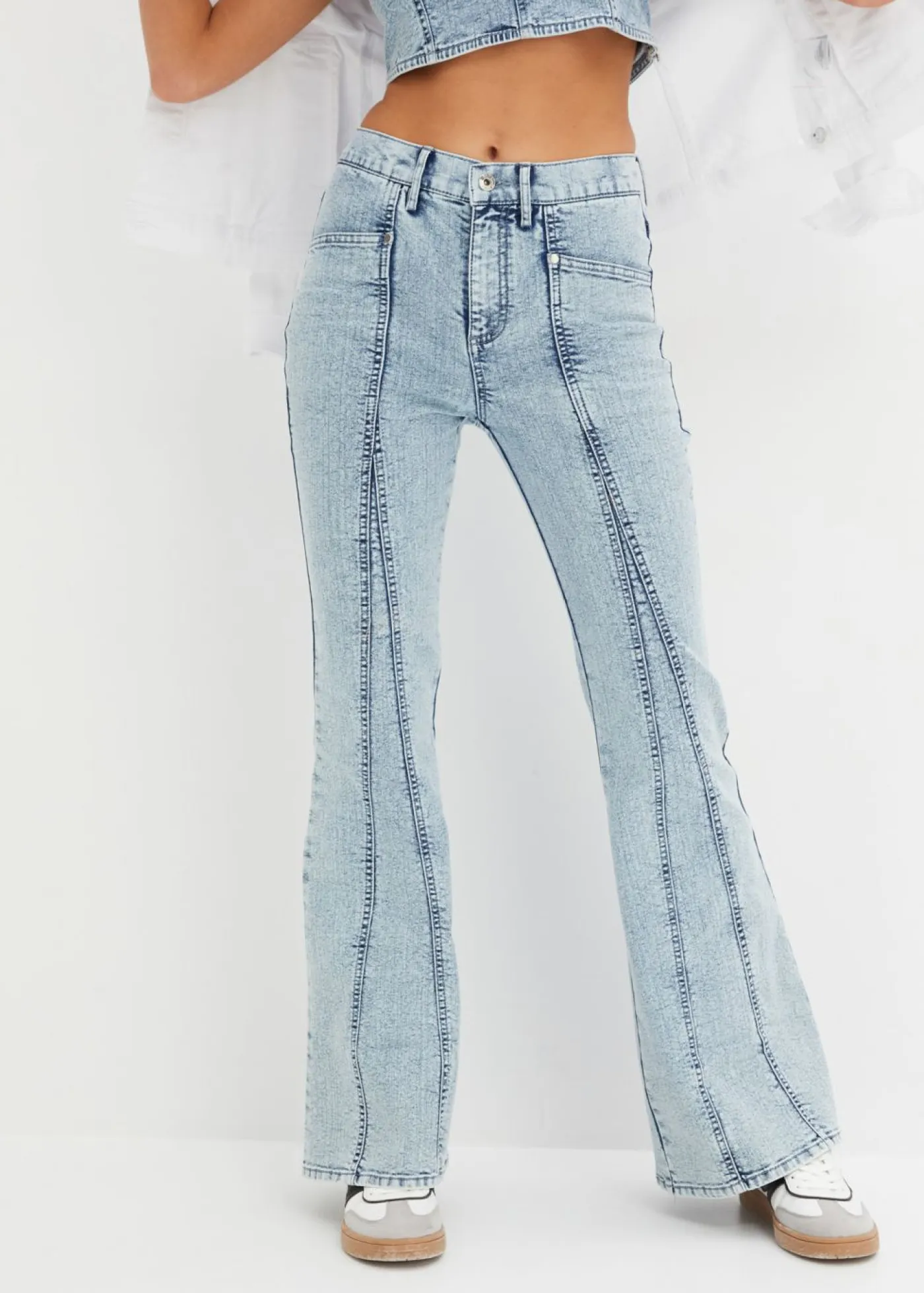 Hot Pantalón vaquero, high waist Mujer Vaqueros
