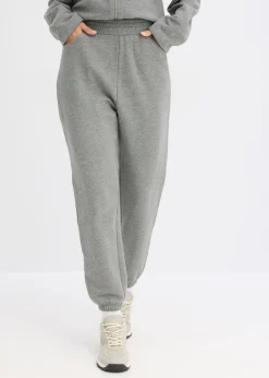 Online Pantalones de chándal con entrepierna extra ancha de algodón orgánico puro Mujer Básicos|Ropa Cómoda