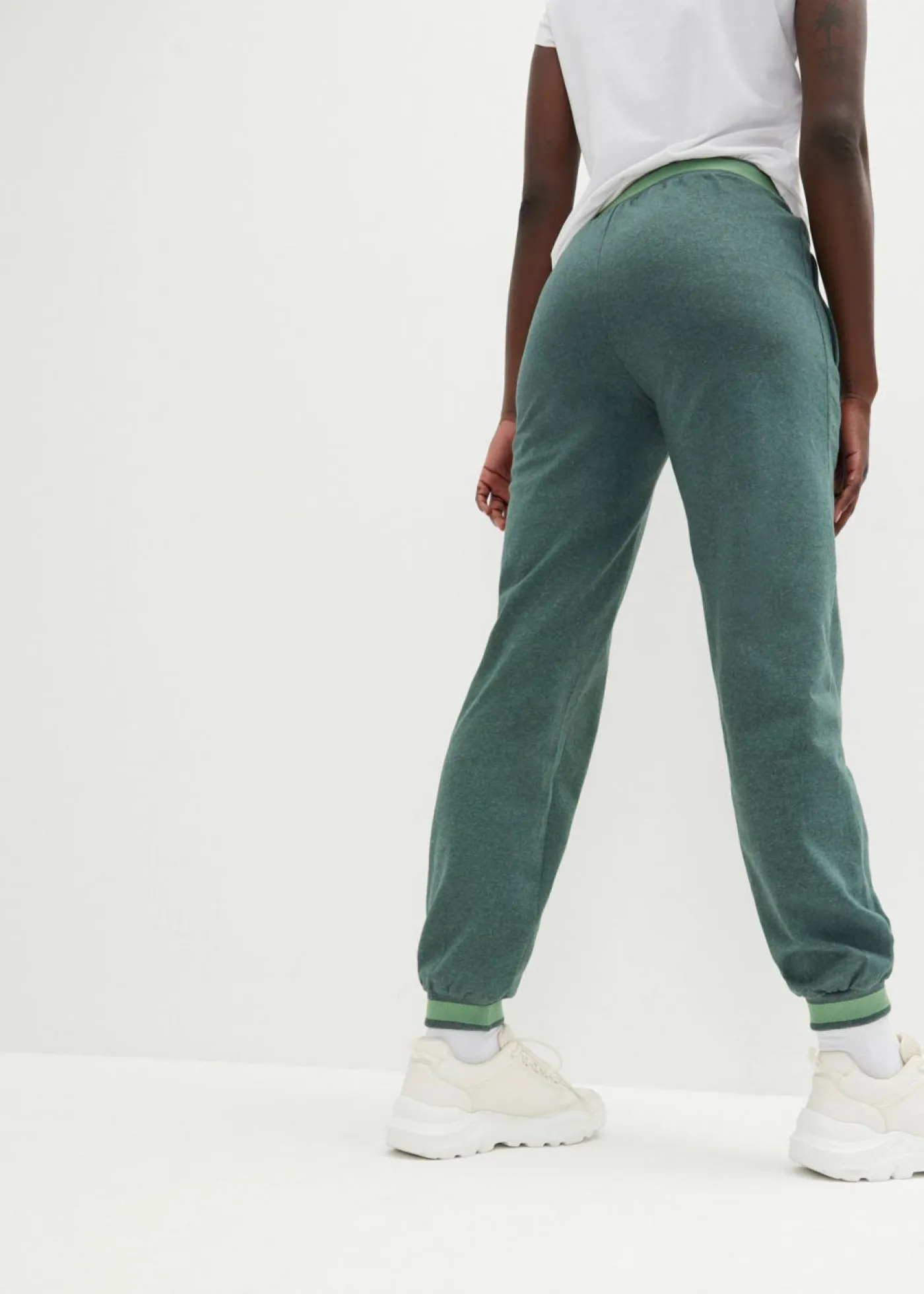 Pantalones de chándal de mezcla de algodón (2 unidades) Mujer Ropa Cómoda|Pantalones