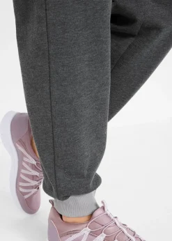 Pantalones deportivos con cintura en contraste Mujer Ropa Cómoda|Pantalones