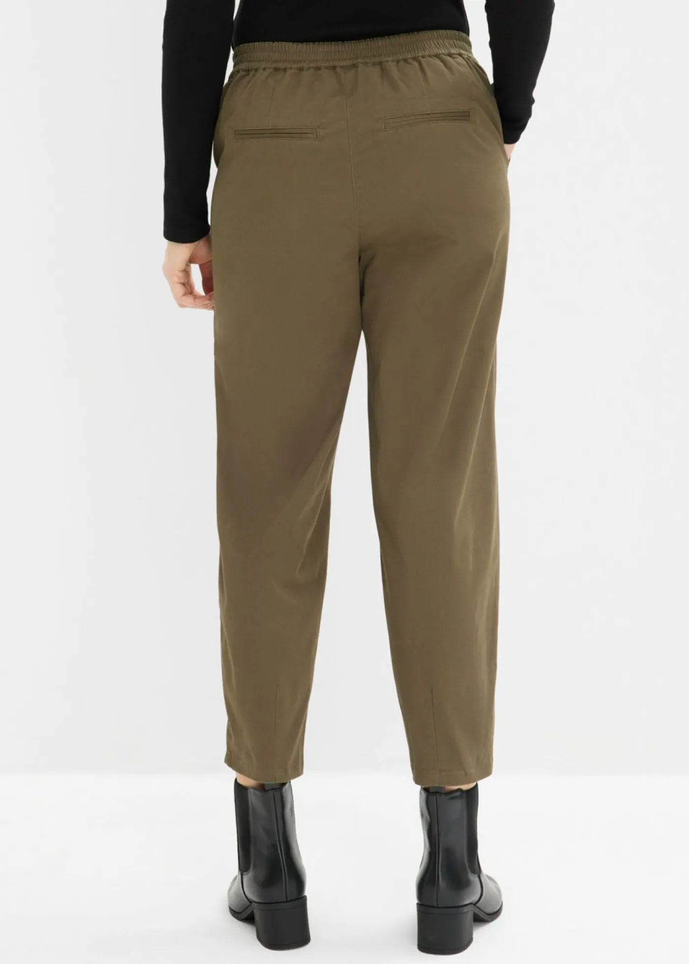 Hot Pantalones sin cierre de mezcla de algodón Mujer Pantalones
