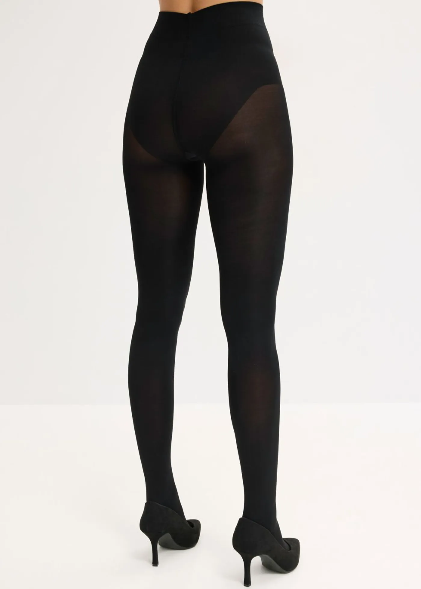 Discount Pantis moldeadores opacos de 80 den con control de abdomen y cinturilla cómoda Mujer Medias, Panties Y Calcetines