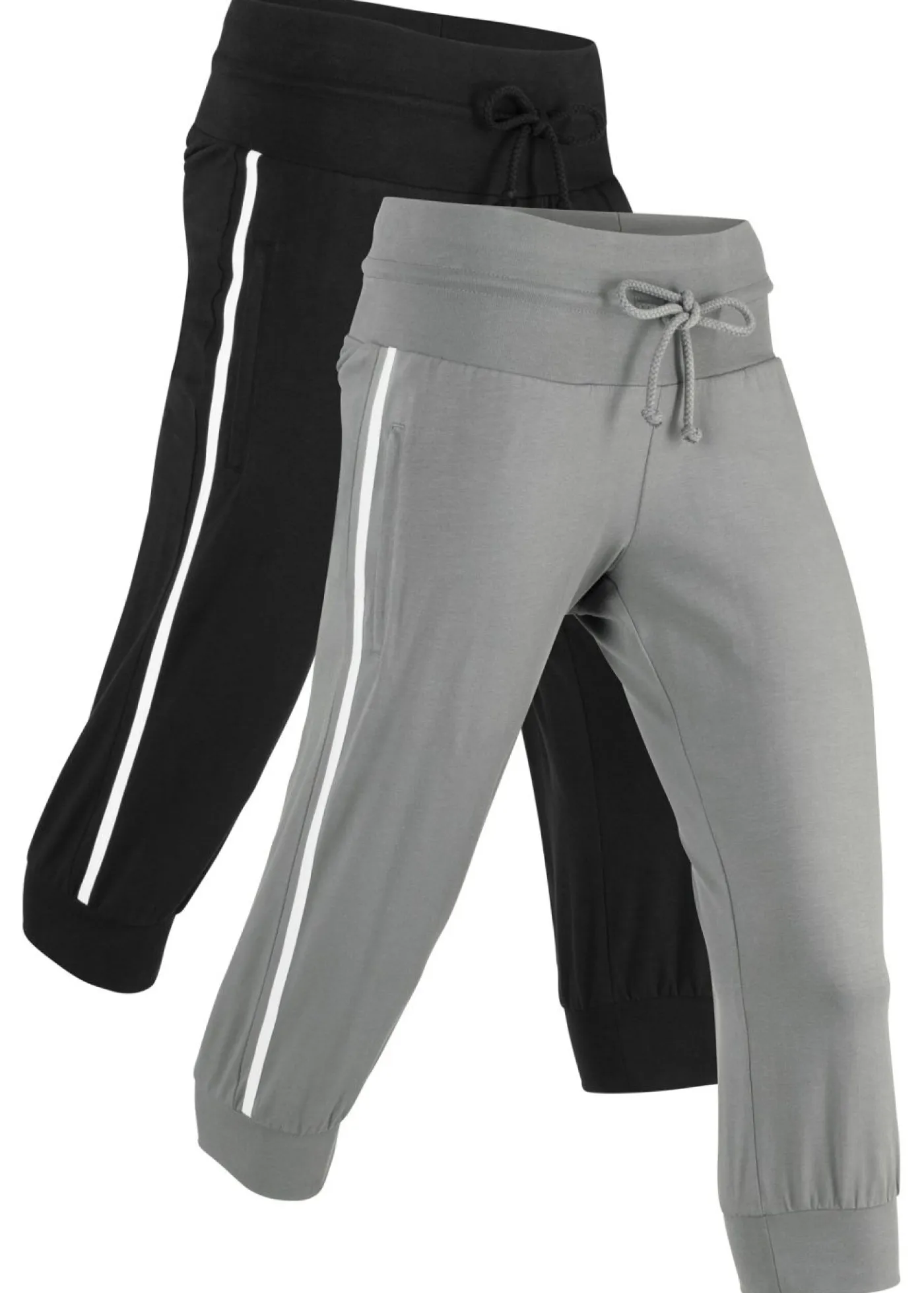 Best Paquete de 2 braguitas deportivas elásticas, 3/4 de largo, nivel 1 Mujer Ropa Deportiva|Ropa Cómoda