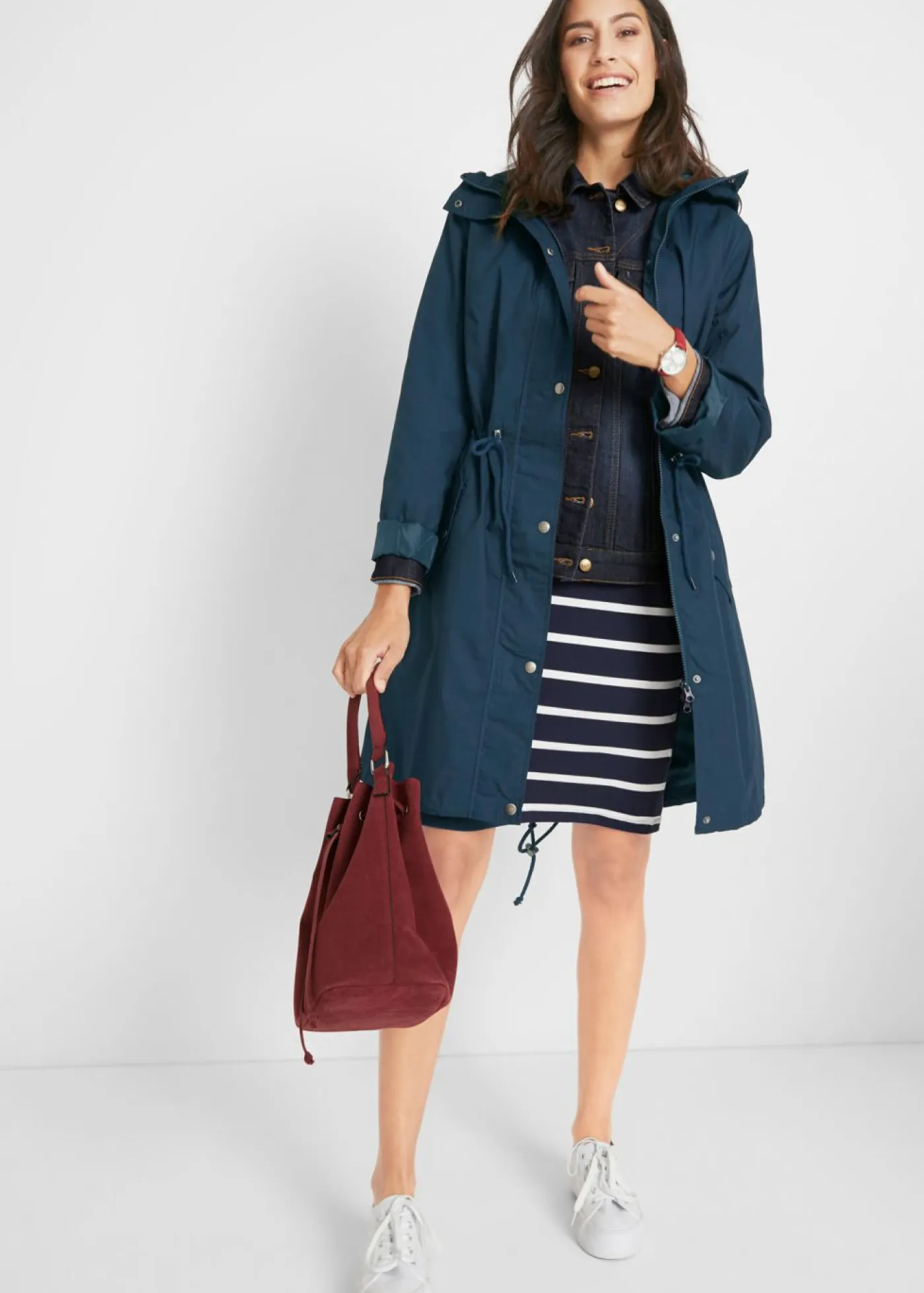 Hot Parka con capucha Mujer Chaquetas Y Abrigos