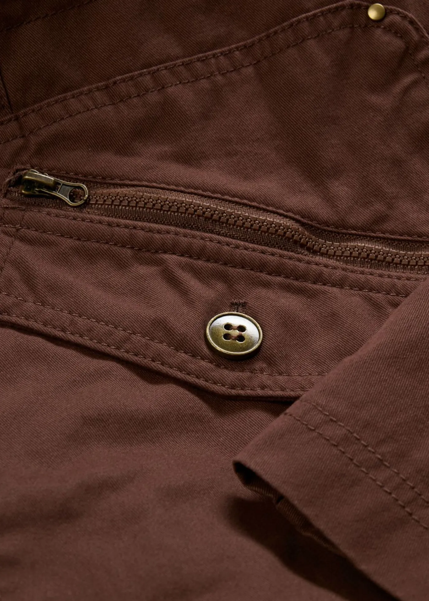 Hot Parka corta de algodón con cuello alto, entallada Mujer Chaquetas Y Abrigos