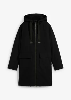 Best Parka de invierno ancha, con capucha y forro polar Mujer Chaquetas Y Abrigos