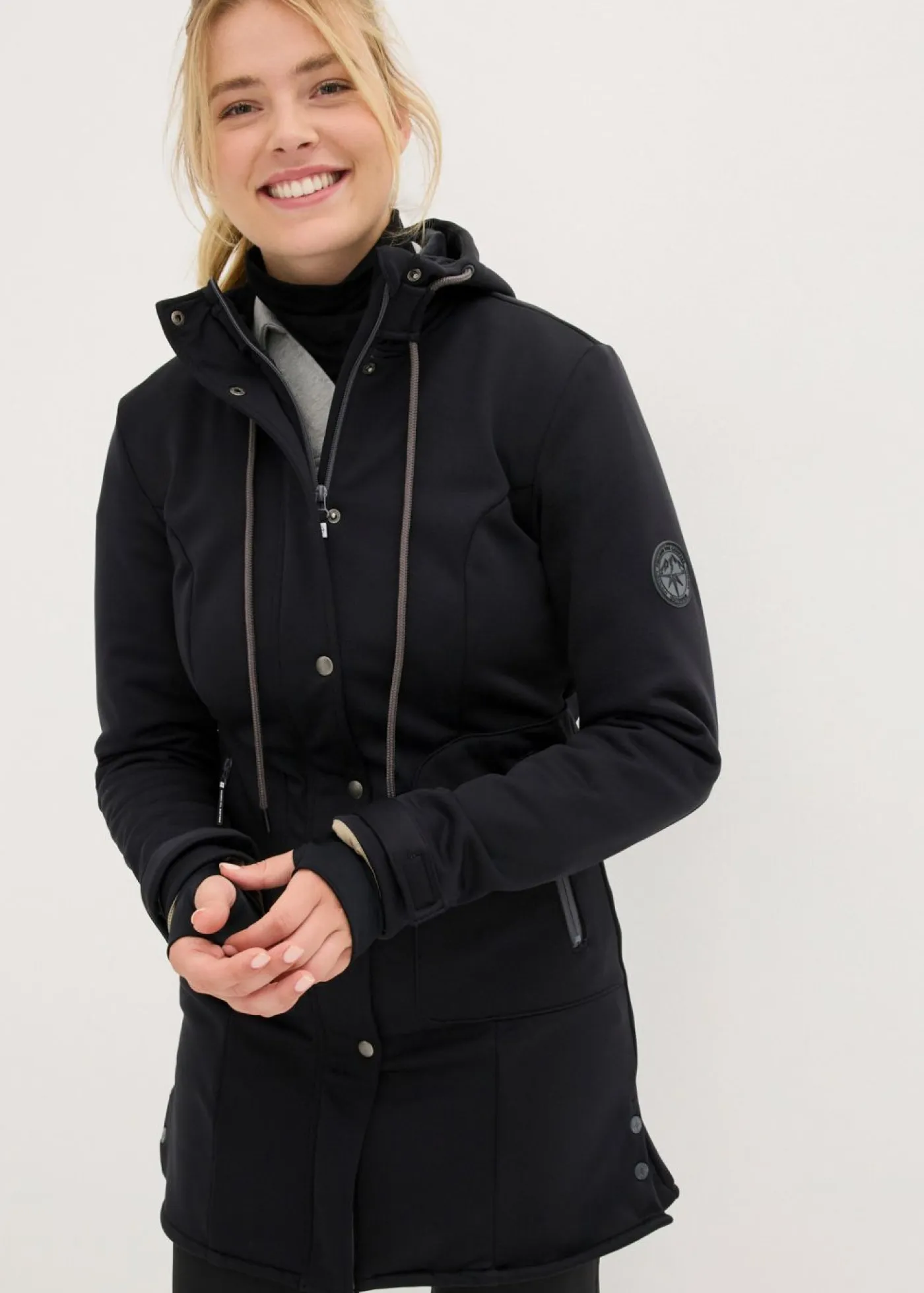 Sale Parka de tejido Softshell Mujer Chaquetas Y Abrigos
