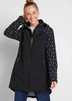 Best Parka funcional de softshell con forro polar suave Mujer Chaquetas Y Abrigos
