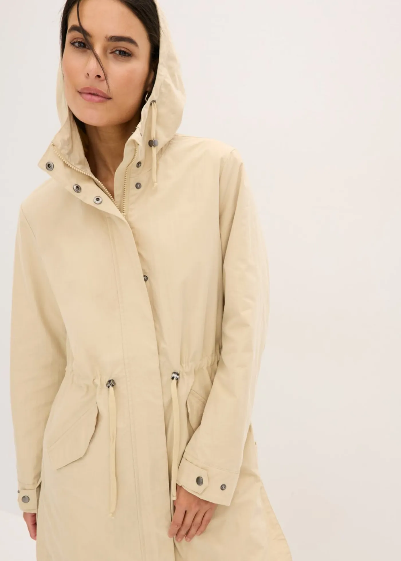 Best Parka larga con capucha Mujer Chaquetas Y Abrigos