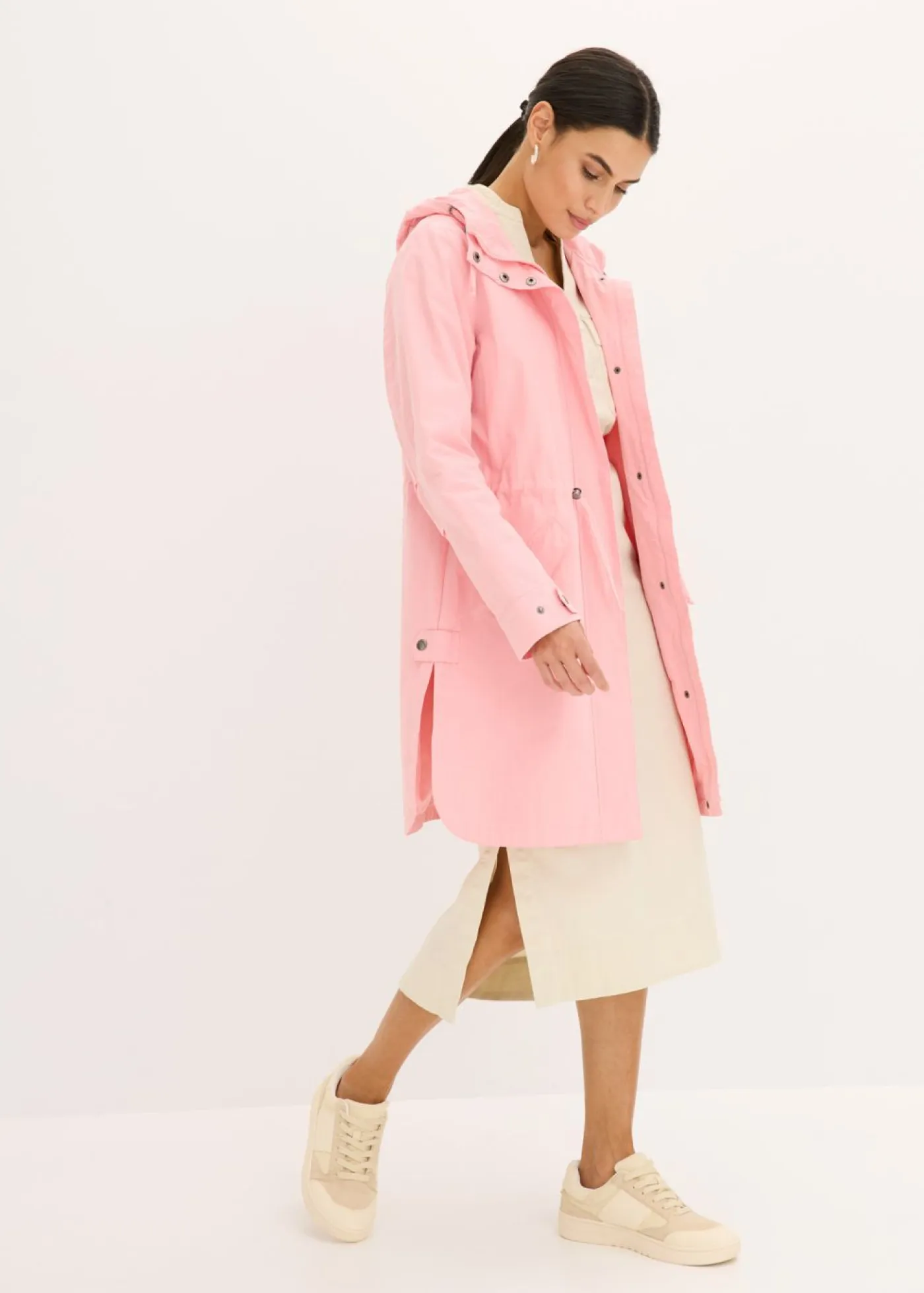 Best Parka larga con capucha Mujer Chaquetas Y Abrigos