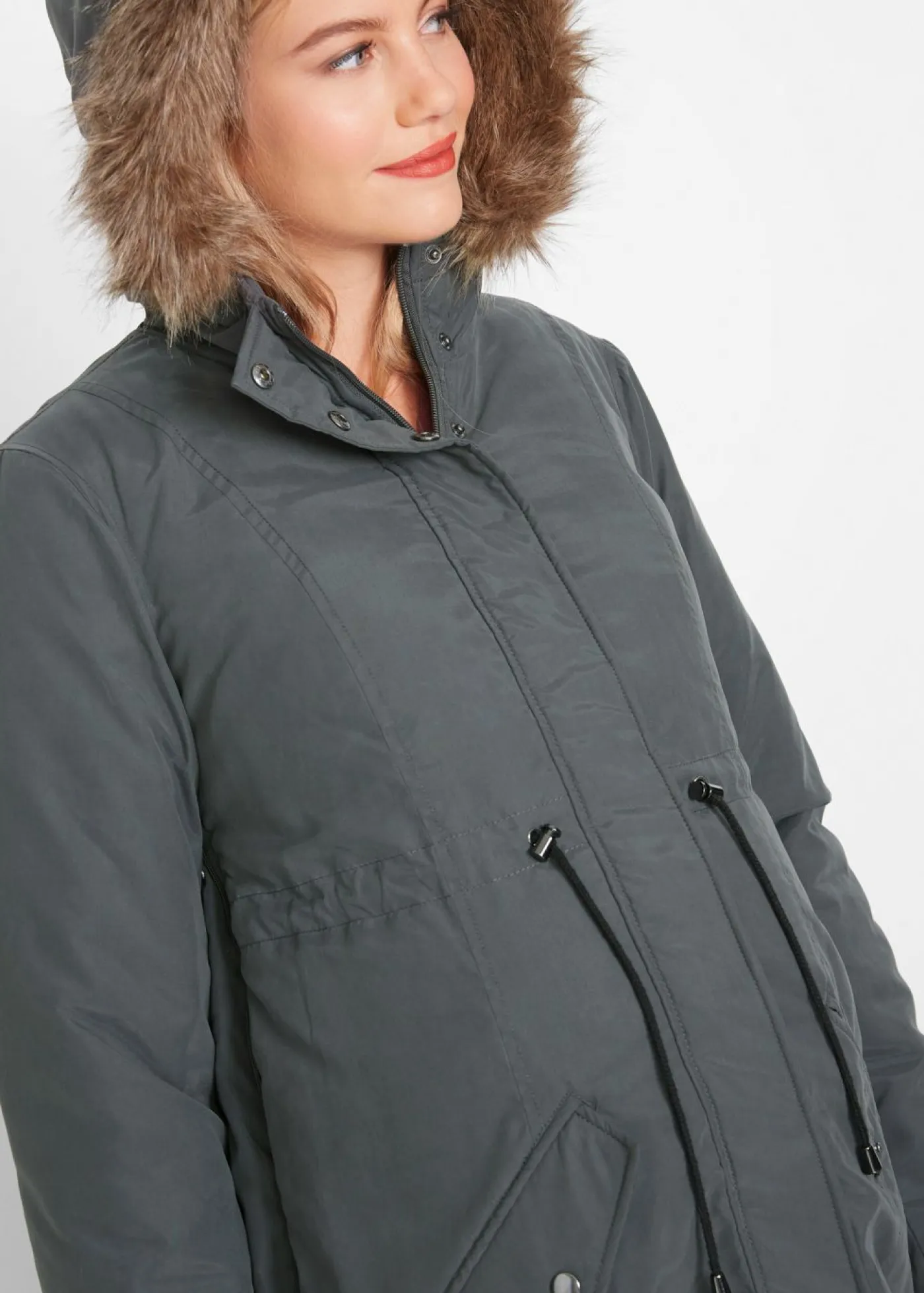 Hot Parka premamá 3 en 1 con inserto de porteo Mujer Premamá