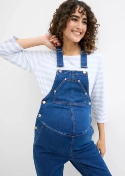 Discount Peto premamá con cintura ajustable, pierna recta Mujer Premamá