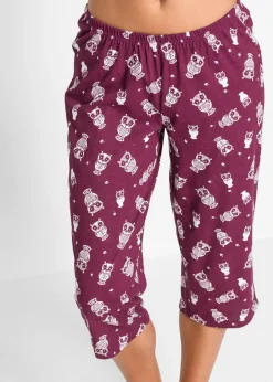 Sale Pijama capri con mangas cortas Mujer Ropa Para Dormir