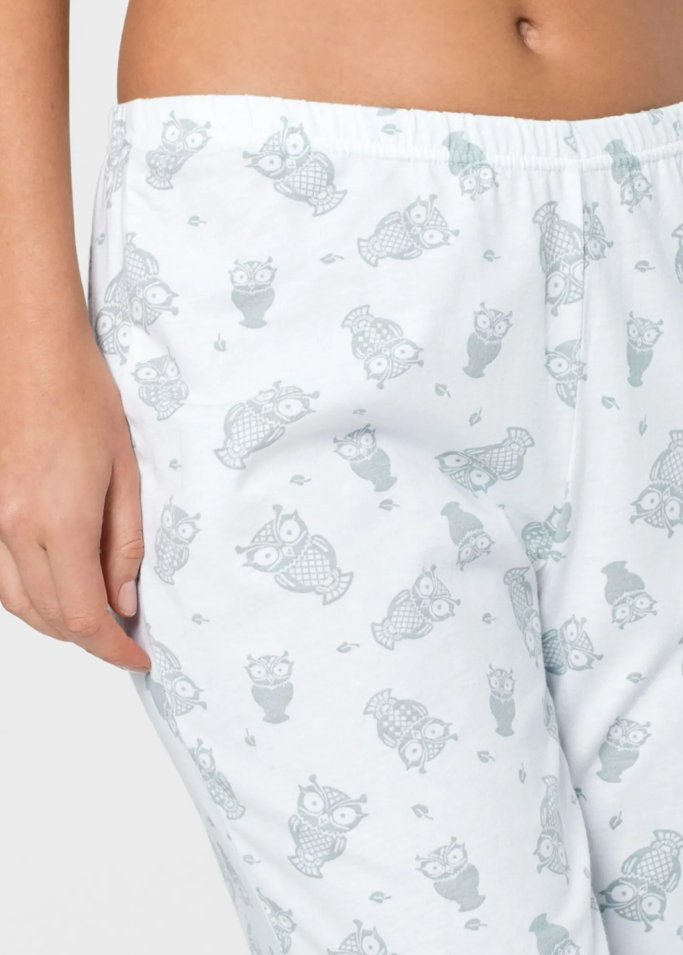Outlet Pijama capri con mangas cortas Mujer Ropa Para Dormir