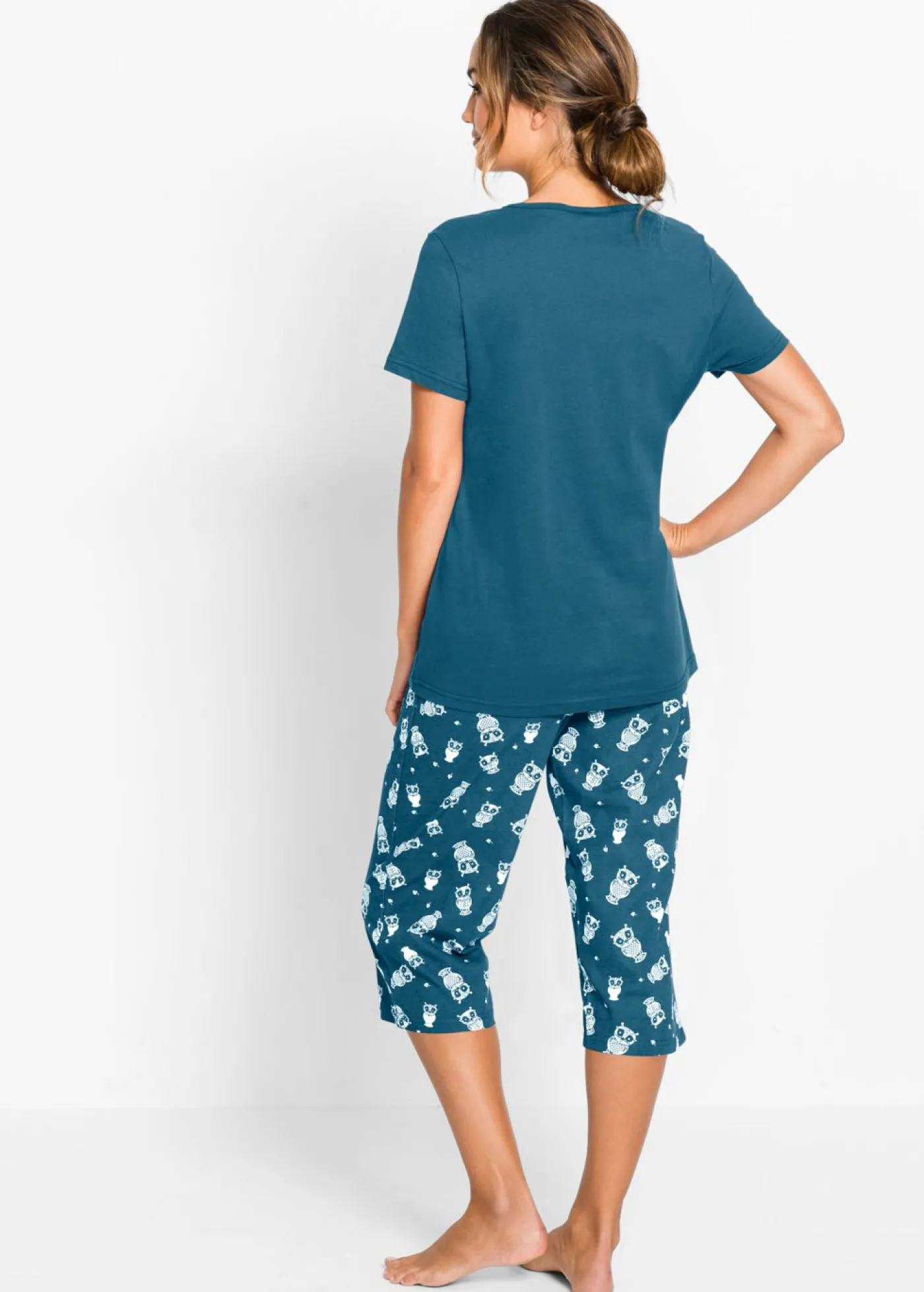 Discount Pijama capri con mangas cortas Mujer Ropa Para Dormir
