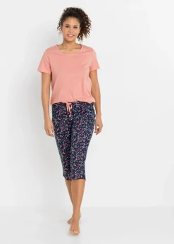 Discount Pijama capri de algodón puro (2 unidades) Mujer Ropa Para Dormir